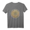 Blume des Lebens Heilige Geometrie Esoterik Yoga T-Shirt – Spirituelles Geschenk für Weihnachten, Geburtstag & Jubiläum