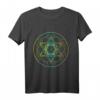 Heilige Geometrie Blume des Lebens T-Shirt - Spirituelles Mandala für Yoga-Lehrer, Yogis, Meditierende und Kunstliebhaber