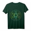 Heilige Geometrie Blume des Lebens T-Shirt - Spirituelles Mandala für Yoga-Lehrer, Yogis, Meditierende und Kunstliebhaber