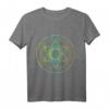 Heilige Geometrie Blume des Lebens T-Shirt - Spirituelles Mandala für Yoga-Lehrer, Yogis, Meditierende und Kunstliebhaber