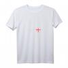 Damen Georgian Heartbeat I Love Georgia Flagge Land Geschenk T-Shirt mit V-Ausschnitt – Patriotisches Souvenir für Georgien-Fans und Reiseerinnerung
