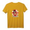 Georgisches Mädchen T-Shirt mit Georgia-Flagge - Kultureller Merchandise-Artikel, klassisch geschnitten
