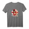 Georgisches Mädchen T-Shirt mit Georgia-Flagge - Kultureller Merchandise-Artikel, klassisch geschnitten