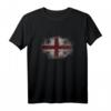 Love Georgia Flag T-Shirt für Männer und Frauen – Georgien Flagge Design, ideal als Souvenir oder Heimatliebe Geschenk