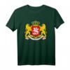 Wappen von Georgien T-Shirt - Klassisches Landewappen-Shirt für Georgien-Fans und Patriotische Kleidung