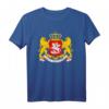 Wappen von Georgien T-Shirt - Klassisches Landewappen-Shirt für Georgien-Fans und Patriotische Kleidung