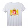 Wappen von Georgien T-Shirt - Klassisches Landewappen-Shirt für Georgien-Fans und Patriotische Kleidung