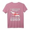 Georgische Flagge T-Shirt – Perfektes Geschenk für Georgien-Fans, Urlauber & Menschen mit georgischen Wurzeln