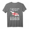 Georgische Flagge T-Shirt – Perfektes Geschenk für Georgien-Fans, Urlauber & Menschen mit georgischen Wurzeln
