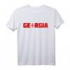 GEORGIEN | Sakartvelo Flagge Georgien T-Shirt – Klassisch geschnitten, doppelt genähter Saum, ideal für Fans und Reisen