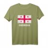 Georgien Flagge T-Shirt | Distressed Georgia Flag Shirt – Perfektes Geschenk für Georgien-Liebhaber und Tiflis-Fans