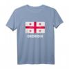 Georgien Flagge T-Shirt | Distressed Georgia Flag Shirt – Perfektes Geschenk für Georgien-Liebhaber und Tiflis-Fans
