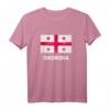 Georgien Flagge T-Shirt | Distressed Georgia Flag Shirt – Perfektes Geschenk für Georgien-Liebhaber und Tiflis-Fans