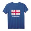 Georgien Flagge T-Shirt | Distressed Georgia Flag Shirt – Perfektes Geschenk für Georgien-Liebhaber und Tiflis-Fans