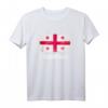 Georgien Flagge T-Shirt | Distressed Georgia Flag Shirt – Perfektes Geschenk für Georgien-Liebhaber und Tiflis-Fans