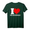 I love Glauchau - Lustiges Stadt T-Shirt für Stadtliebhaber und Glauchau-Fans