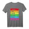 Regenbogenfarben T-Shirt für mehr als zwei Geschlechter - Unterstützung, Vielfalt & LGBTQ Geschenkidee