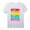 Regenbogenfarben T-Shirt für mehr als zwei Geschlechter - Unterstützung, Vielfalt & LGBTQ Geschenkidee