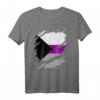 Demisexuelle Stolzenflagge mit gerissener Offenbarung - Lustiges Support T-Shirt für LGBTQIA+ Pride-Events, Rallyes & Partys