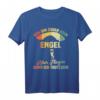 Lustiges Ich bin zwar kein Engel Gleitschirmfliegen Fallschirm T-Shirt – Perfektes Geschenk für Paraglider, Skydiver & Extremsportler zu Weihnachten & Geburtstag