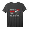 Paragliding Gleitschirm Flieger Geschenk T-Shirt - Klassisch geschnitten, doppelt genähter Saum für Luftsportfans