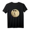 Motorschirmfliegen im Vollmond bei Nacht - Flug mit Sterne T-Shirt für Gleitschirmfans und Extremsportler