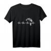Gleitschirmfliegen EKG Paraglider Herzlinie T-Shirt - Perfektes Geschenk für Piloten, Extremsportler & Flugliebhaber