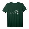 Gleitschirmfliegen EKG Paraglider Herzlinie T-Shirt - Perfektes Geschenk für Piloten, Extremsportler & Flugliebhaber