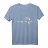 Gleitschirmfliegen EKG Paraglider Herzlinie T-Shirt - Perfektes Geschenk für Piloten, Extremsportler & Flugliebhaber