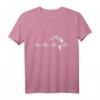Gleitschirmfliegen EKG Paraglider Herzlinie T-Shirt - Perfektes Geschenk für Piloten, Extremsportler & Flugliebhaber