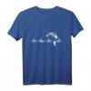 Gleitschirmfliegen EKG Paraglider Herzlinie T-Shirt - Perfektes Geschenk für Piloten, Extremsportler & Flugliebhaber