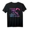 Herren Paragleiter Fliegt Gleitschirm T-Shirt mit Spruch - Für Abenteurer und Gleitschirmflieger