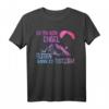 Herren Paragleiter Fliegt Gleitschirm T-Shirt mit Spruch - Für Abenteurer und Gleitschirmflieger