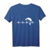 Sport Geschenk für Paraglider Herzschlag Paragliding T-Shirt – Perfekt für Piloten, Extremsportler & Flugbegeisterte zu Weihnachten & Geburtstag