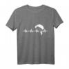 Sport Geschenk für Paraglider Herzschlag Paragliding T-Shirt – Perfekt für Piloten, Extremsportler & Flugbegeisterte zu Weihnachten & Geburtstag
