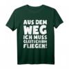 Ich Muss Gleitschirmfliegen - Lustiges Paragliding T-Shirt für Gleitschirmflieger, perfekt als Geschenk zu Weihnachten, Geburtstag oder Valentinstag
