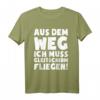 Ich Muss Gleitschirmfliegen - Lustiges Paragliding T-Shirt für Gleitschirmflieger, perfekt als Geschenk zu Weihnachten, Geburtstag oder Valentinstag