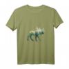 Damen Preserve & Protect T-Shirt mit Elch Silhouette & Waldlandschaft – Für Umweltschutz, Klimaschutz & Naturschutz Demos