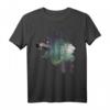 Umweltschutz Klimaschutz Wolf Silhouette Wald Wälder T-Shirt – Für Naturschützer, Tierfreunde & Umweltaktivisten