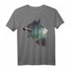 Umweltschutz Klimaschutz Wolf Silhouette Wald Wälder T-Shirt – Für Naturschützer, Tierfreunde & Umweltaktivisten