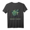 Preserve & Protect Umweltschutz Klimaschutz Wolf Silhouette T-Shirt – Für Naturschützer, Tierfreunde & Demonstrationen gegen den Klimawandel