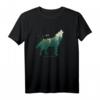 Preserve & Protect Umweltschutz & Klimaschutz Wolf Silhouette Pullover Hoodie – Für Naturschützer, Tierfreunde & Demo-Aktivisten