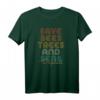 Save Bees, Trees And Seas Shirt – Retro Vintage Klimawandel T-Shirt für Umweltbewusste Männer und Frauen