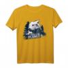 Preserve & Protect Klimaschutz Umweltschutz Wolf Silhouette T-Shirt – Für Umweltaktivisten, Naturschützer & Tierfreunde