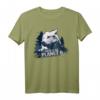 Preserve & Protect Klimaschutz Umweltschutz Wolf Silhouette T-Shirt – Für Umweltaktivisten, Naturschützer & Tierfreunde