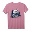 Preserve & Protect Klimaschutz Umweltschutz Wolf Silhouette T-Shirt – Für Umweltaktivisten, Naturschützer & Tierfreunde