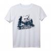 Preserve & Protect Klimaschutz Umweltschutz Wolf Silhouette T-Shirt – Für Umweltaktivisten, Naturschützer & Tierfreunde