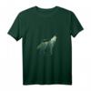 Damen Preserve & Protect Umweltschutz & Klimaschutz T-Shirt mit Wolf Silhouette und V-Ausschnitt – Für Tier- und Naturschützer, Demonstrationen & Umweltschutz-Bewusstsein