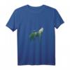 Damen Preserve & Protect Umweltschutz & Klimaschutz T-Shirt mit Wolf Silhouette und V-Ausschnitt – Für Tier- und Naturschützer, Demonstrationen & Umweltschutz-Bewusstsein