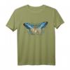 Schmetterling Illustration T-Shirt – Buntes Naturmotiv für Kinder und Erwachsene zu Weihnachten & Geburtstag